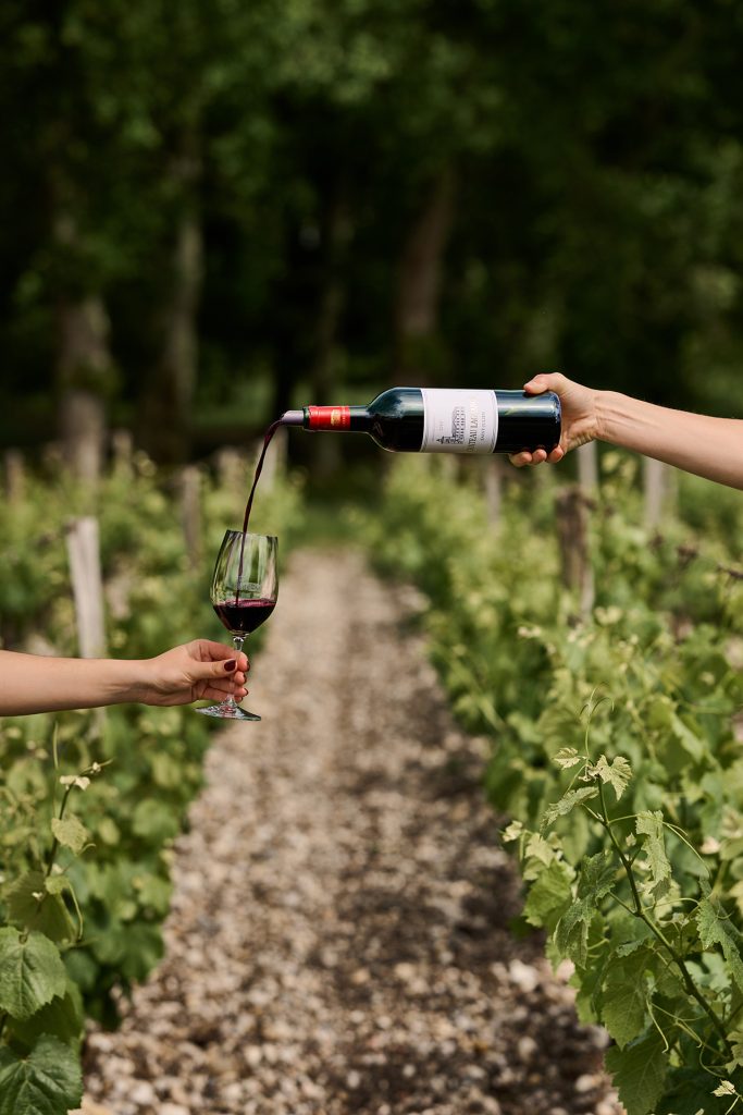 Shooting photo premium en Gironde pour le Château Lagrange